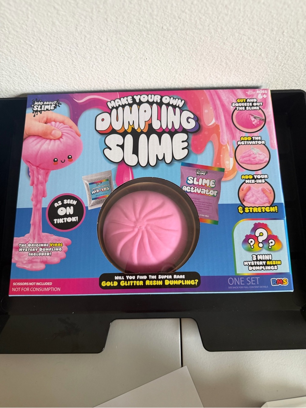 Squishy Bun Make your own Dumpling Slime Kit - Factory Sealed Fidget Toy